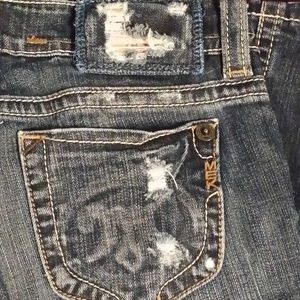 MEK Denim HENDERSON 28 x 32 Buckle Jeans Denim